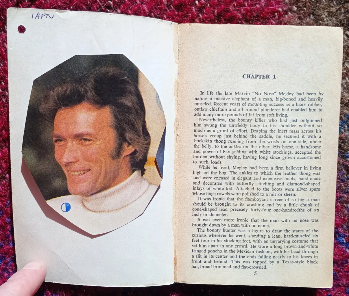 A Coffin Full Of Dollars by Joe Millard - Clint Eastwood - Fistful - novel, изображение 3