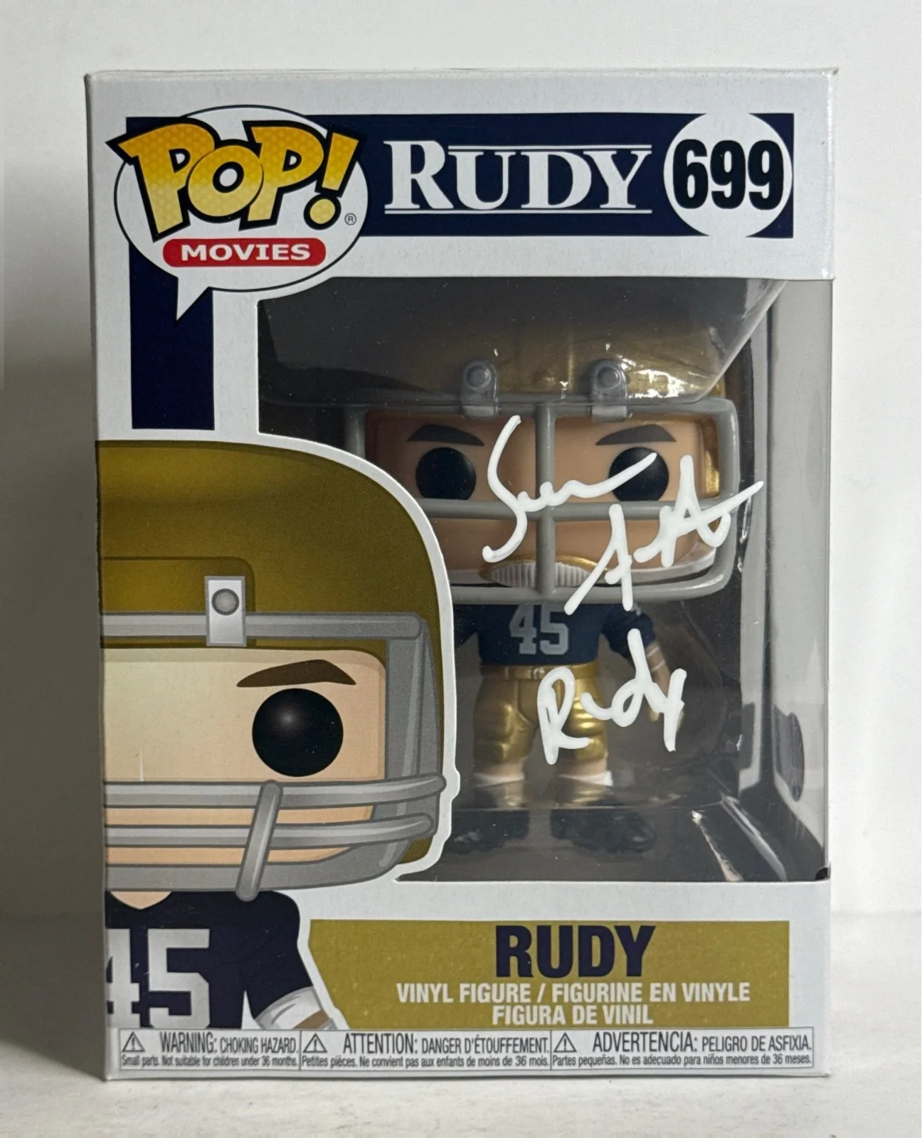 Sean Astin — Sean Astin Signed Rudy Funko #699 BAS W361771, изображение 2