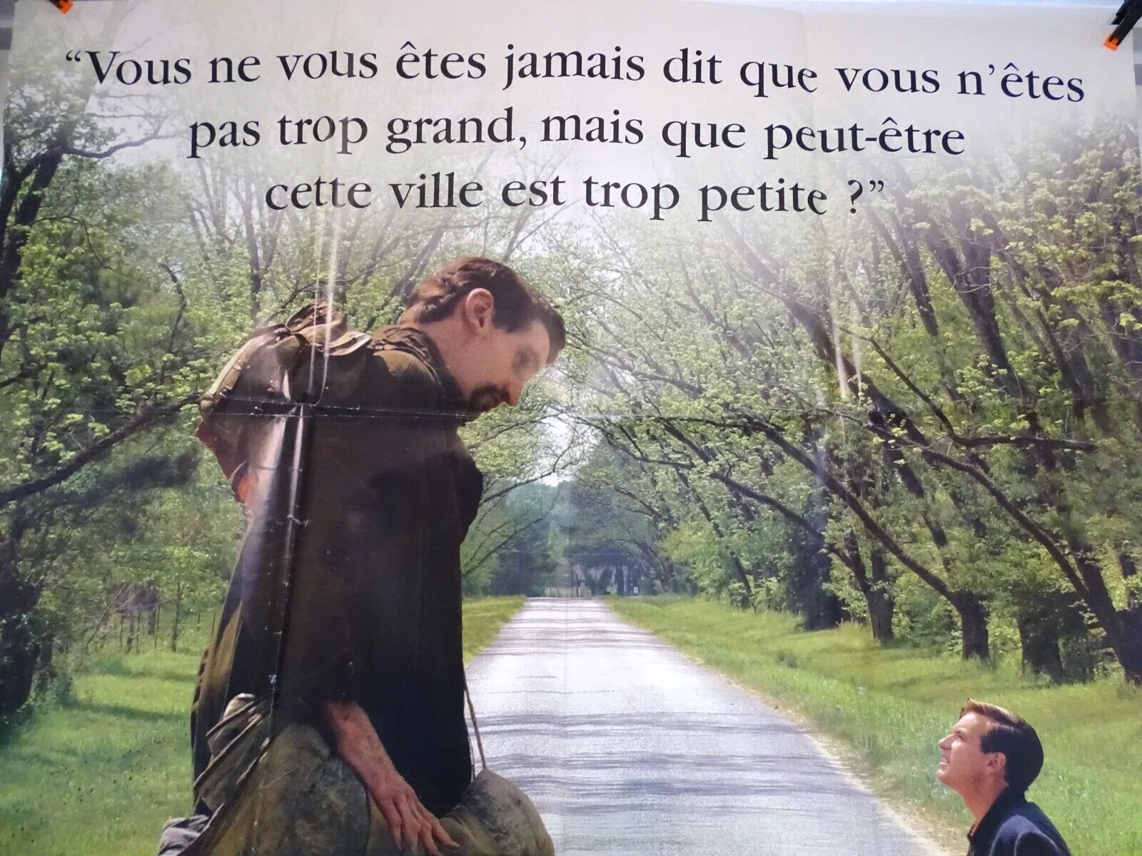 Big Fish 2003 Tim Burton original French movie film poster art rare large size, изображение 5