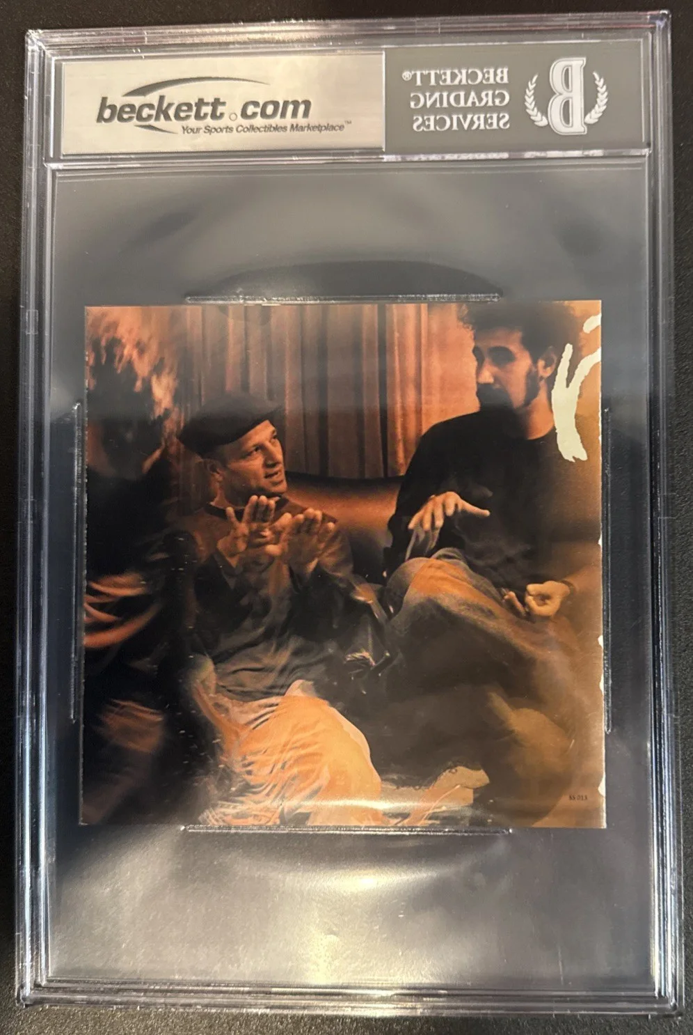 Serj Tankian SIGNED CD Booklet “Serart” - Beckett BAS Encased Slab, image 4