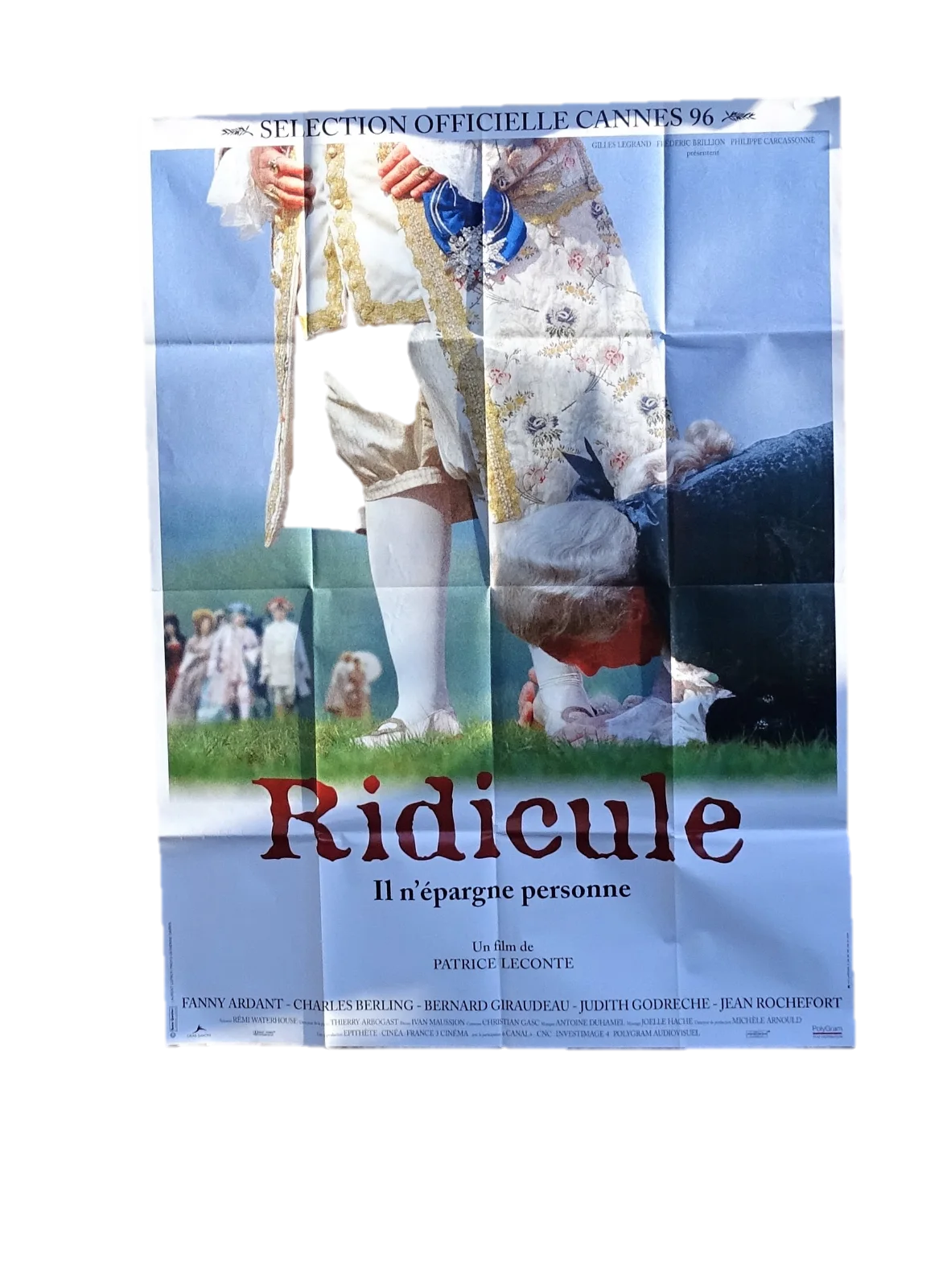 Original French movie film poster 1996 Ridicule 18c period drama Patrice Lecont, изображение 2