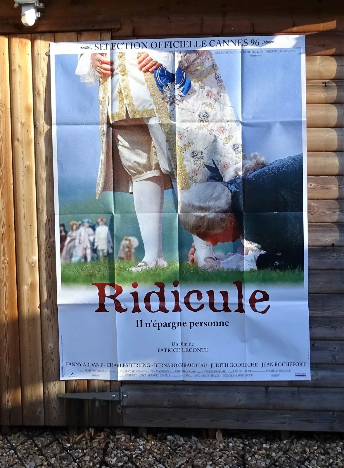 Original French movie film poster 1996 Ridicule 18c period drama Patrice Lecont, изображение 3