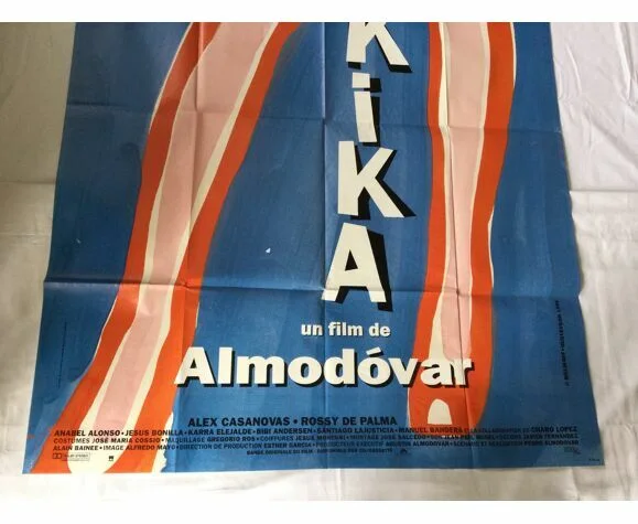 Kika 1994 Pedro Almodóvar film original large French movie poster + lobby cards, изображение 3