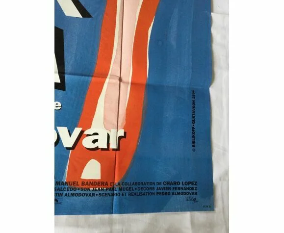 Kika 1994 Pedro Almodóvar film original large French movie poster + lobby cards, изображение 4