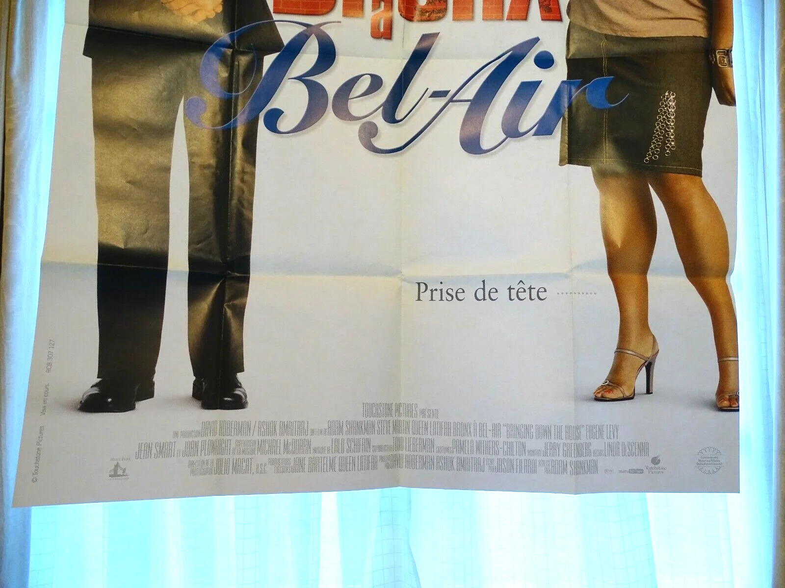 Bringing Down the House original 2003 French movie poster Steve Martin Latifah, изображение 2