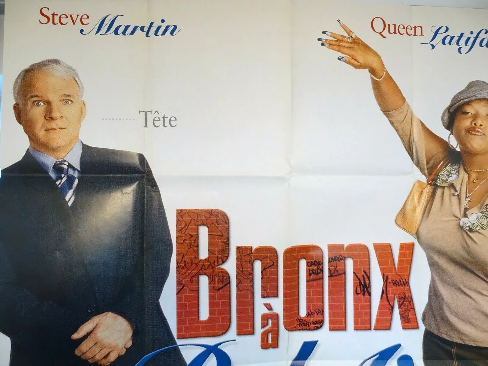 Bringing Down the House original 2003 French movie poster Steve Martin Latifah, изображение 4