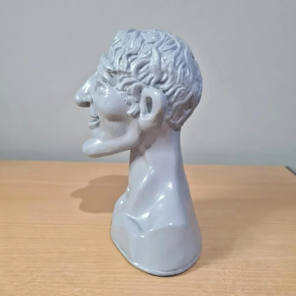The Head! Art Attack Inspired Deluxe Stone Replica Prop Figure Nostalgia Gift, image 4