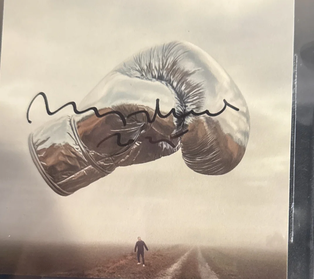 Bryan Adams SIGNED CD Insert “Roll With The Punches” - Beckett BAS Encased Slab, image 2