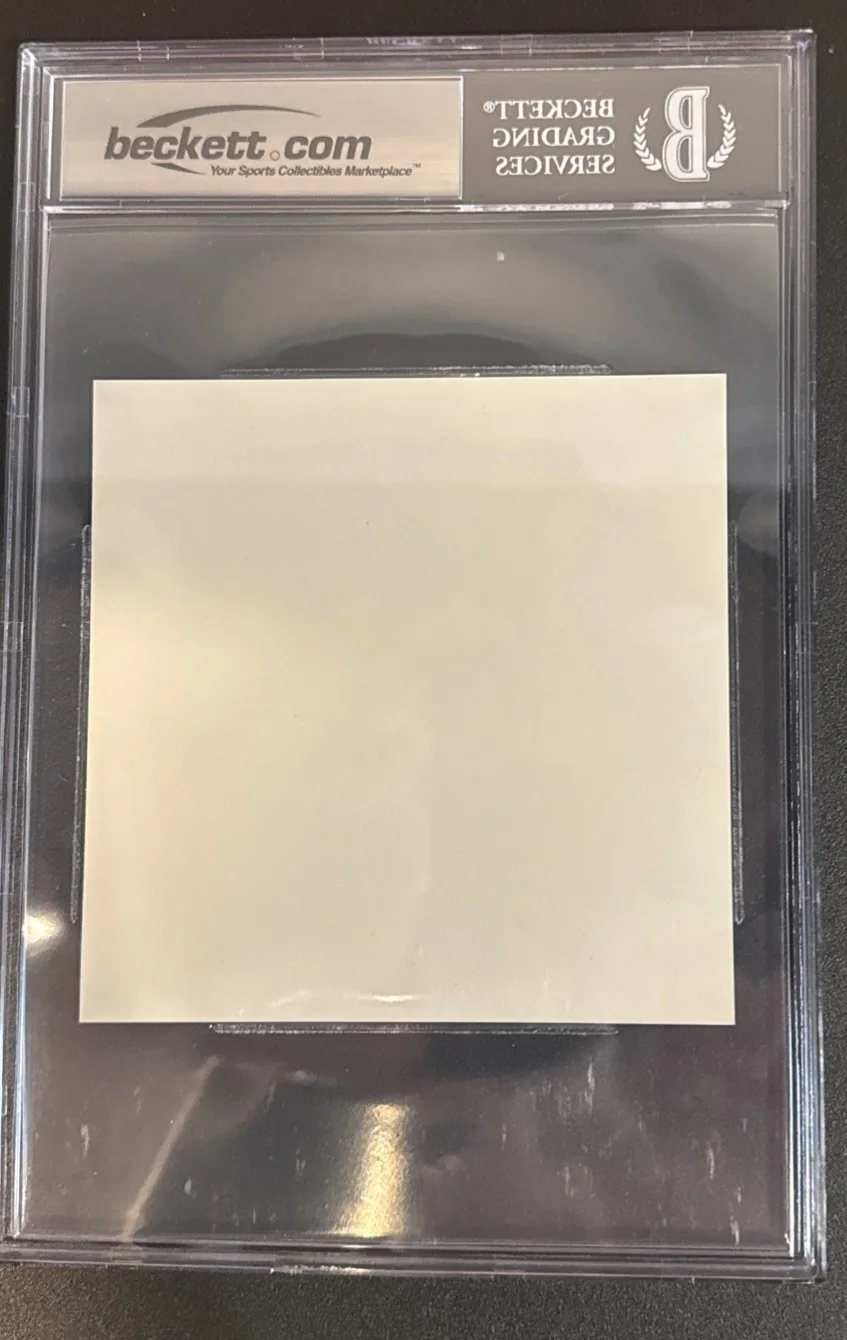 Bryan Adams SIGNED CD Insert “Roll With The Punches” - Beckett BAS Encased Slab, image 4