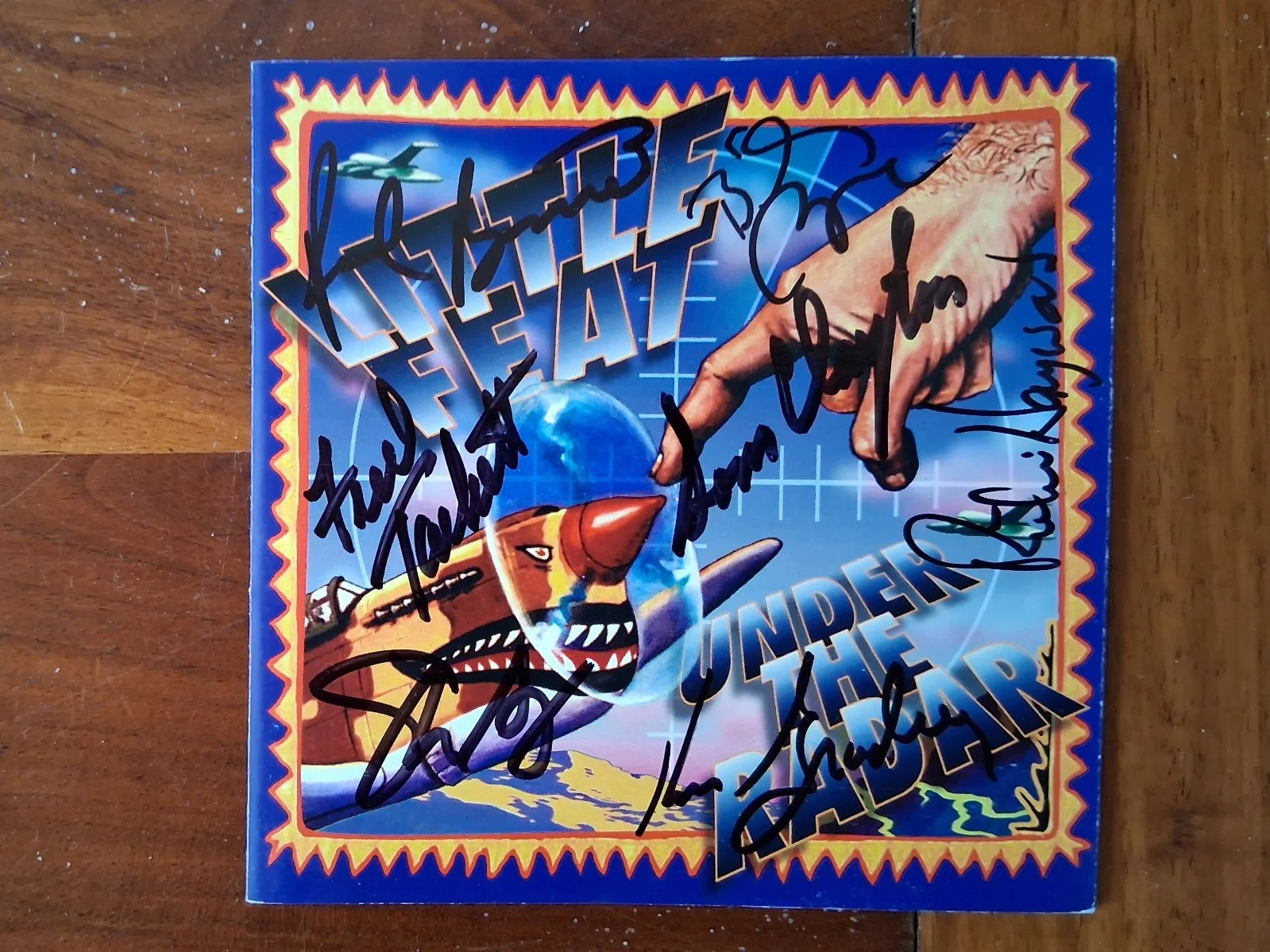 Little Feat Under the Radar CD Signed Autographed by 7 Musicians, image 3