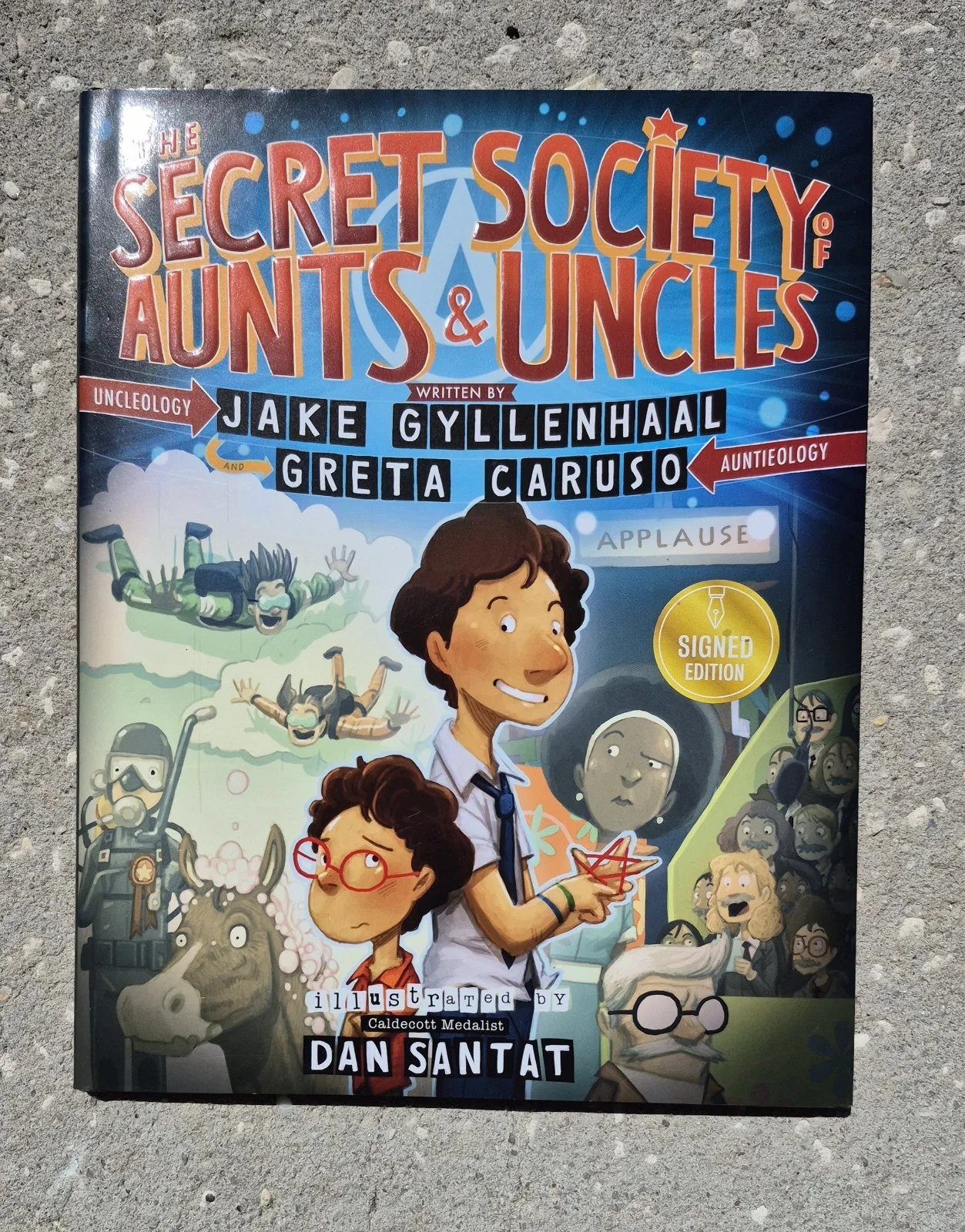 JAKE GYLLENHAAL — JAKE GYLLENHAAL Signed Autographed The Secret Society of Aunts & Uncles 1ST Ed