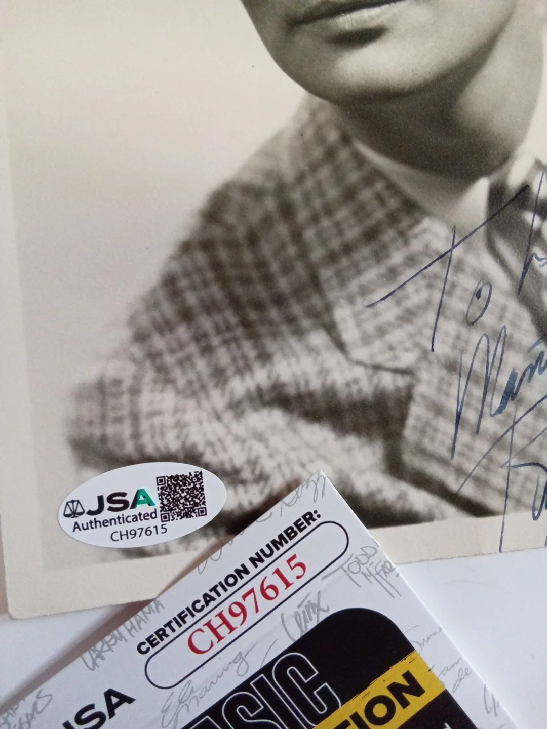 Russell Nype Signed 5x7 Photo Tony Award Winner Call Me Madam JSA, изображение 3