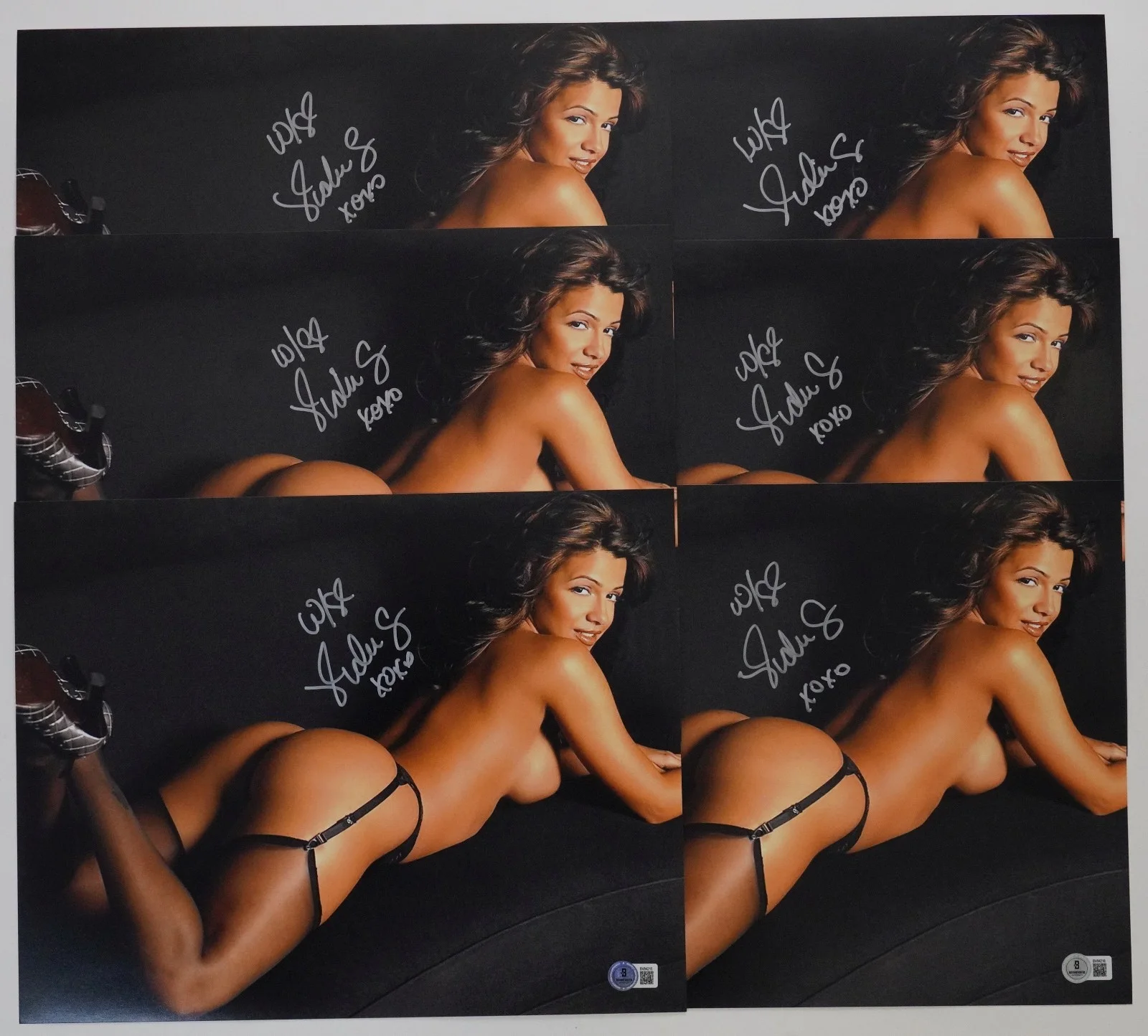 Vida Guerra — Vida Guerra Signed 11x14 Photo BAS COA Auto'd July 2006 Playboy Magazine Picture, изображение 3