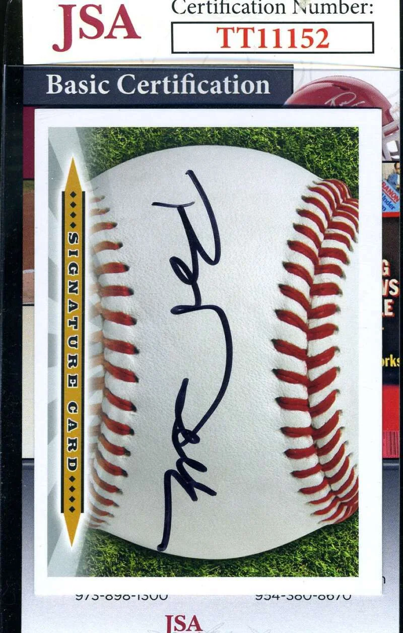 Bo Derek — Bo Derek JSA Coa Signed Trading Card Autograph