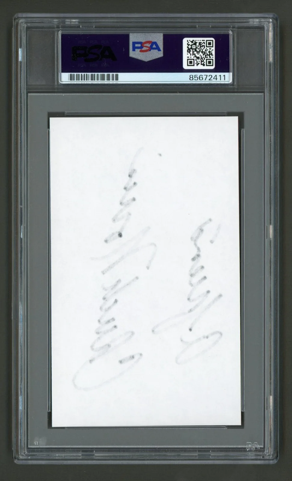 Chuck Norris — Chuck Norris Signed Index Card (PSA) Way of the Dragon Walker Texas Ranger Auto, image 2