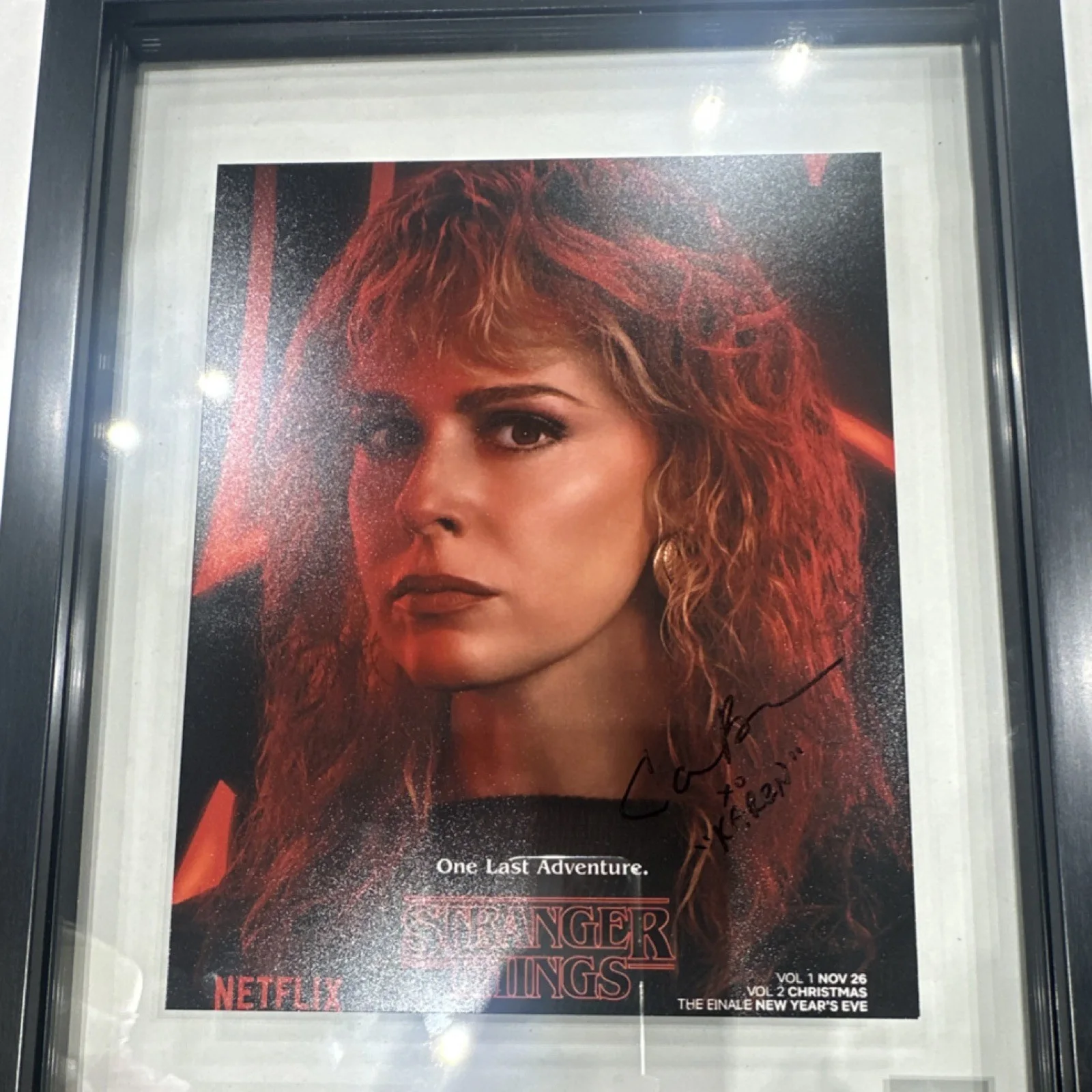 Stranger Things Original Autographed Photo One Last Adventure Signed, image 3