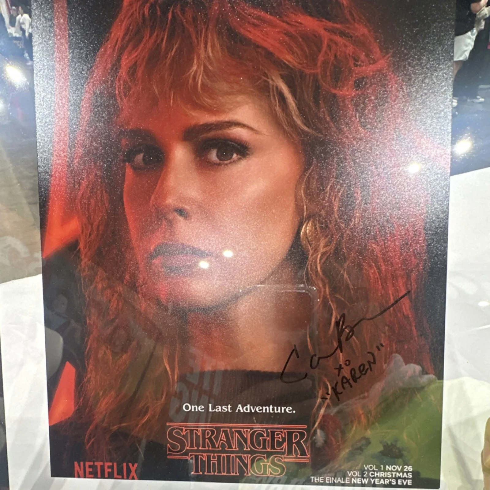 Stranger Things Original Autographed Photo One Last Adventure Signed, image 4