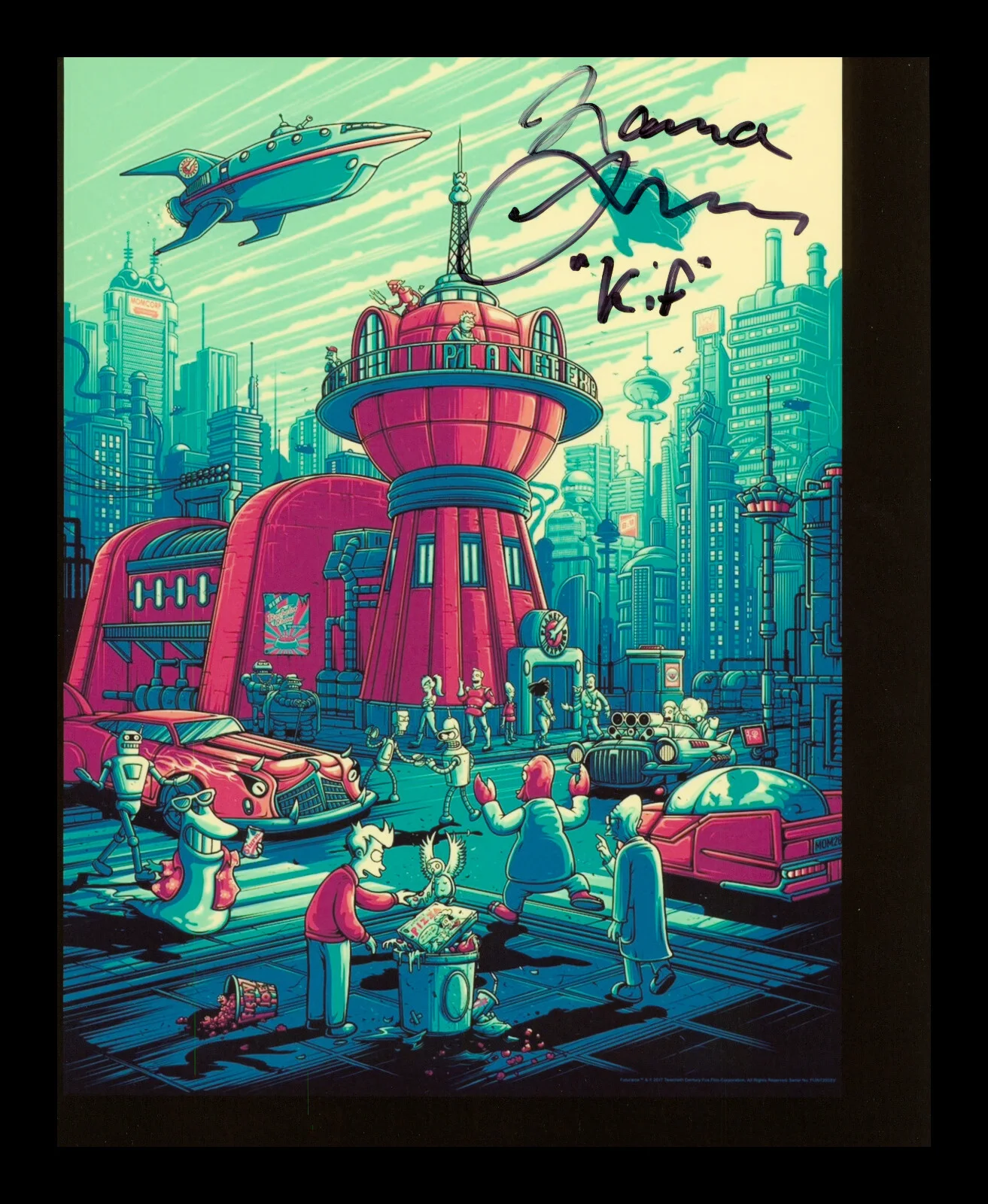 Maurice Lamarche — Maurice Lamarche Autograph signed 8x10 photo Looney Tunes GI Joe Pinky & Brain