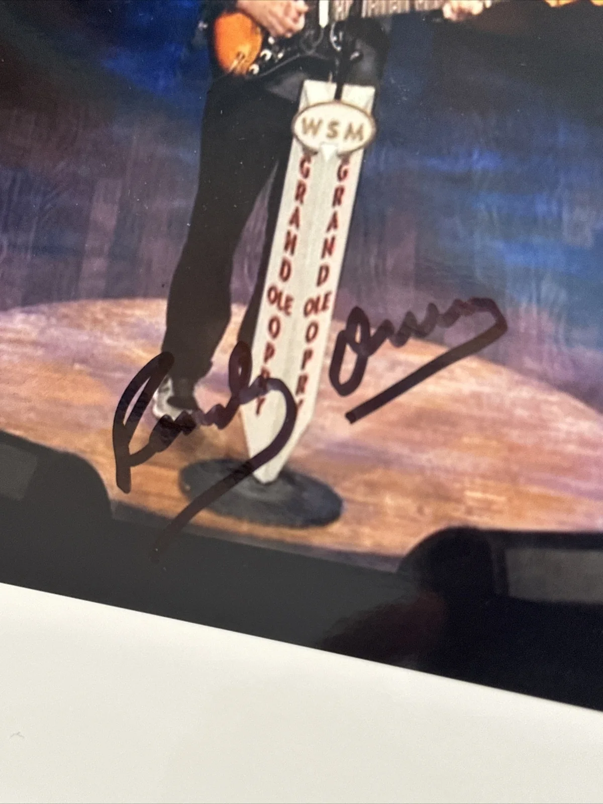 randy owen signed autograph 8x10 photo country music singer Alabama very rare, изображение 2
