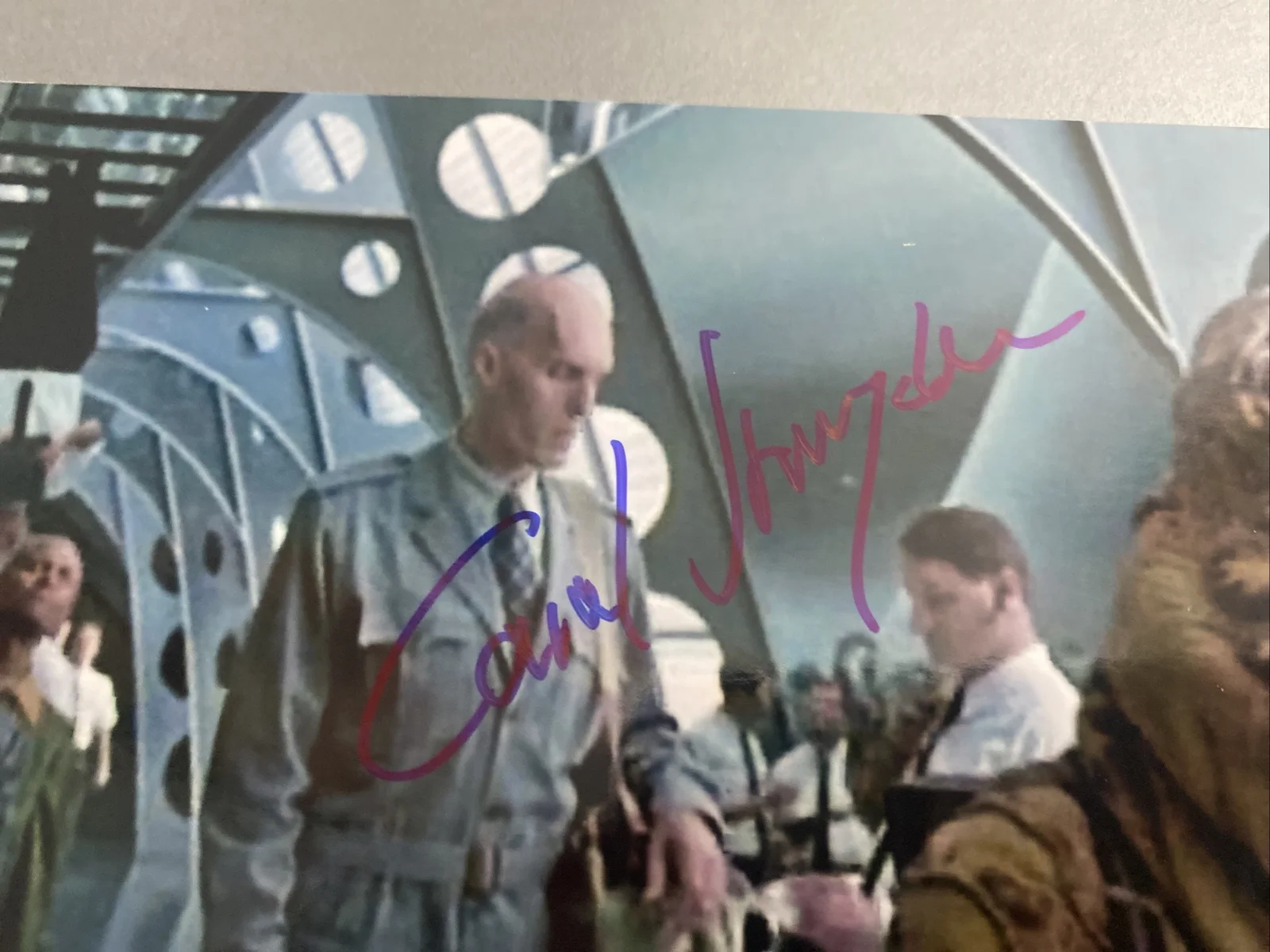 carel struycken signed autograph 8x10 photo MIB star trek addams family lurch, изображение 2