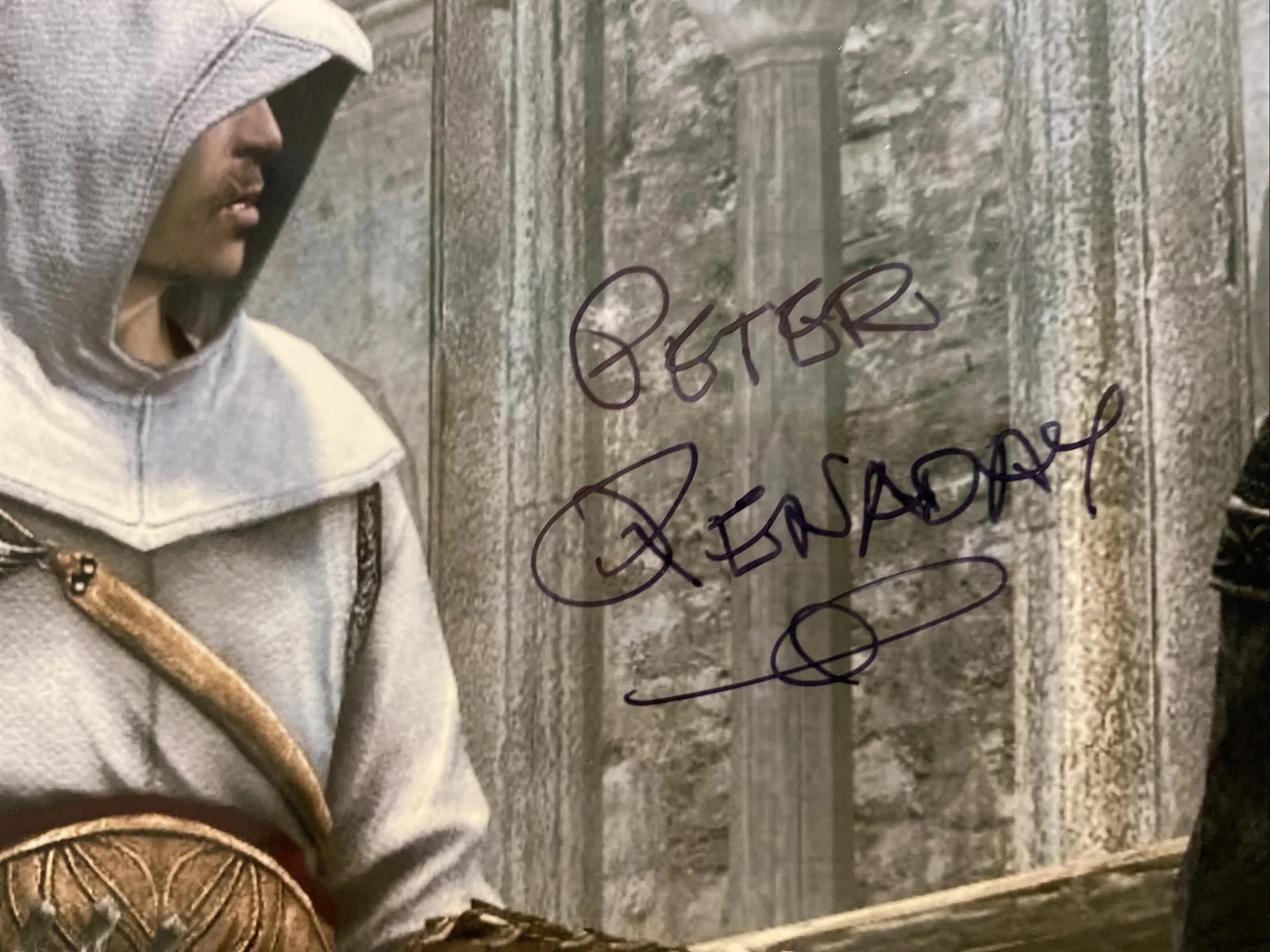 peter renaday signed Autograph 8x10 Photo TMNT Splinter Transformers Disney Bear, image 2