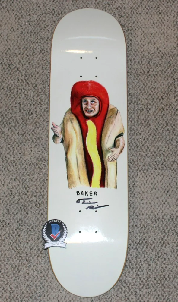 Tim Robinson — TIM ROBINSON SIGNED BAKER SPANKY SKATEBOARD I THINK YOU SHOULD LEAVE BECKETT COA, image 2