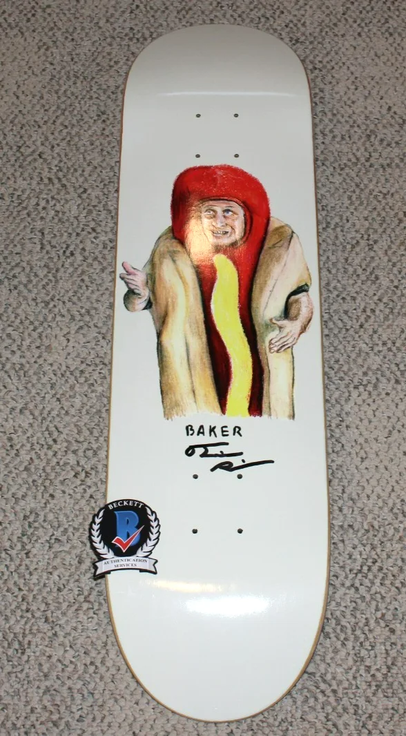 Tim Robinson — TIM ROBINSON SIGNED BAKER SPANKY SKATEBOARD I THINK YOU SHOULD LEAVE BECKETT COA, image 3