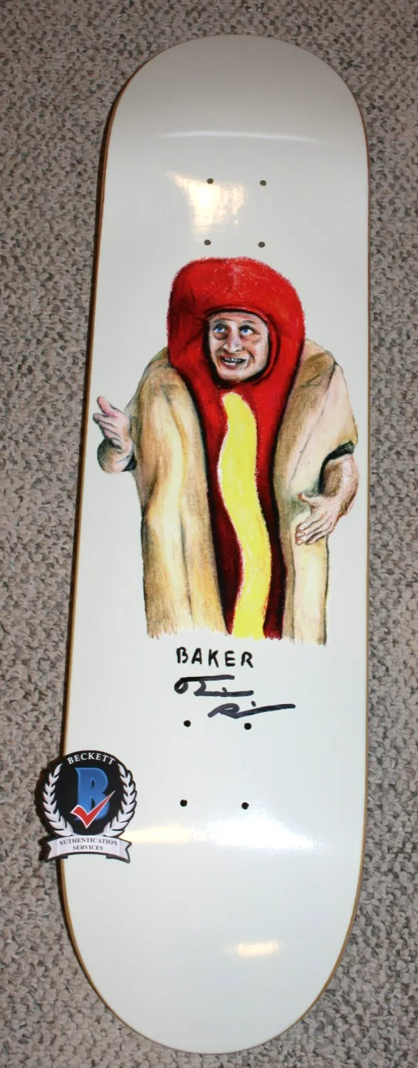 Tim Robinson — TIM ROBINSON SIGNED BAKER SPANKY SKATEBOARD I THINK YOU SHOULD LEAVE BECKETT COA, image 5