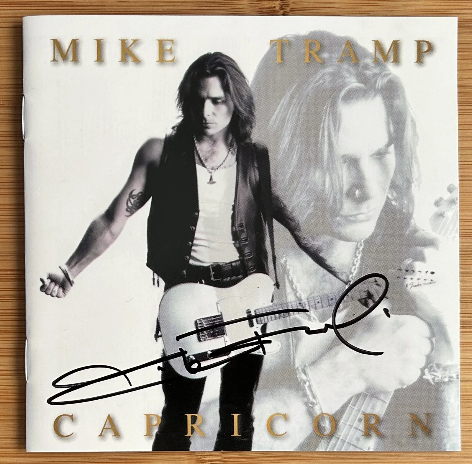 Mike Tramp “Capricorn” CD - Autographed/Signed - White Lion, Freak of Nature, изображение 2