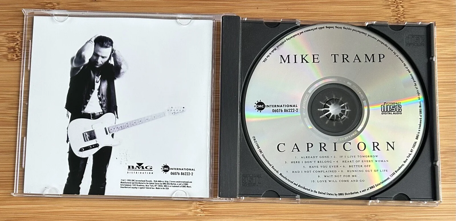 Mike Tramp “Capricorn” CD - Autographed/Signed - White Lion, Freak of Nature, изображение 5
