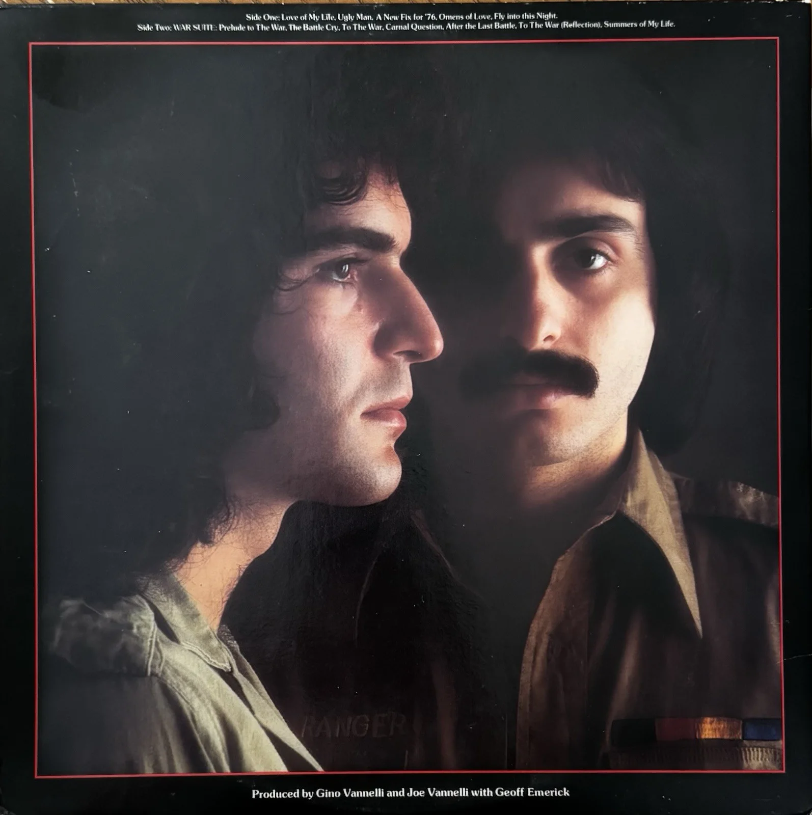 Gino Vannelli Signed The Gift of the Gemini Record Album PSA/DNA Santa Rosa, изображение 2