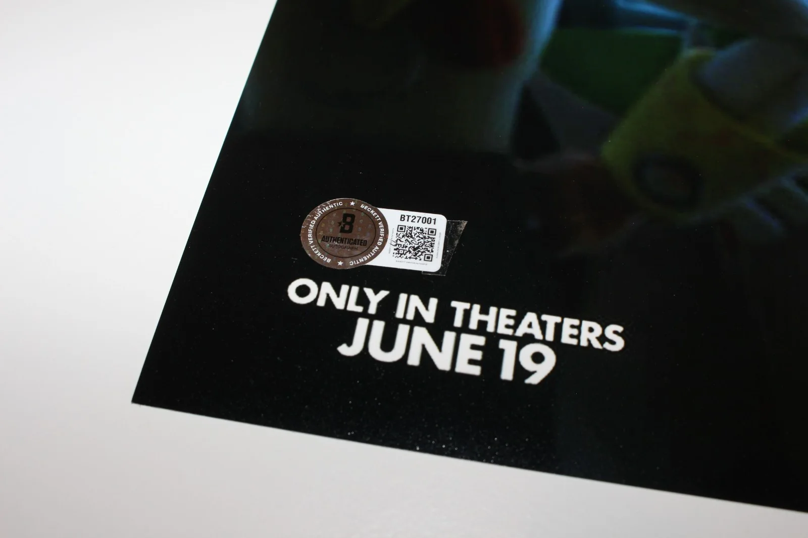 Andrew Stanton — ANDREW STANTON SIGNED TOY STORY 5 12x18 MOVIE POSTER BECKETT COA WRITER DIRECTOR, изображение 2