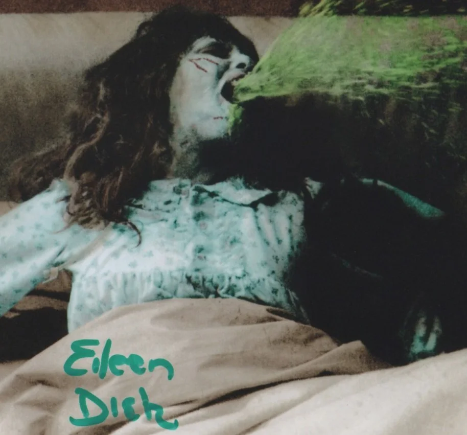 EILEEN DIETZ hand-signed THE EXORCIST color 8x10 w/ uacc rd coa DEMONIC PAZUZU, изображение 2