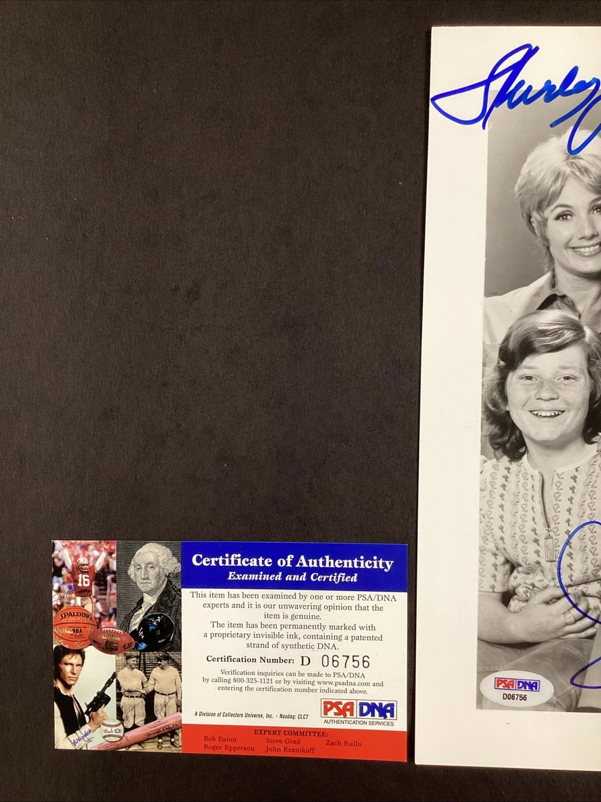 3 — Partidge Family Signed Photo 8x10 Shirley Jones David Cassidy Danny Auto PSA/DNA, изображение 4