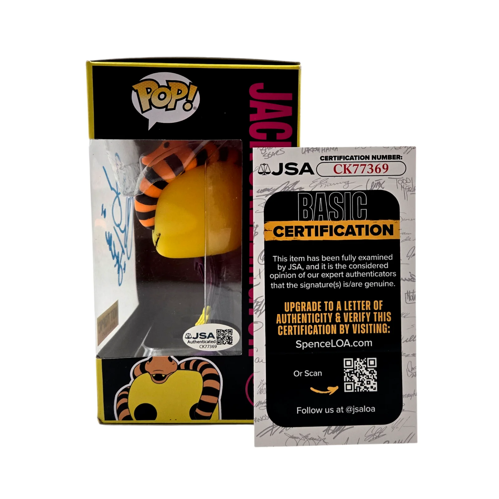 Chris Sarandon — Chris Sarandon Signed Funko Pop Jack NBC Christmas HT Disney 717 JSA COA 369, изображение 3