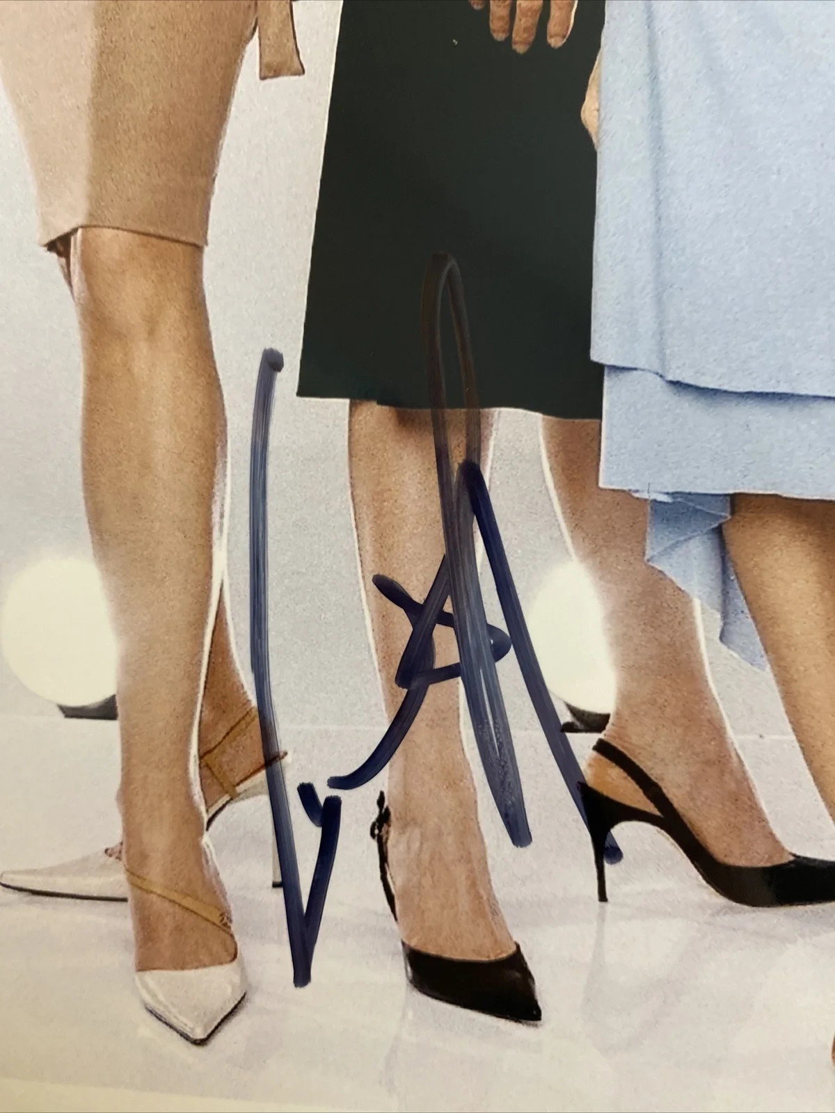 cynthia nixon signed autograph 8x10 photo sex and the city miranda, изображение 2
