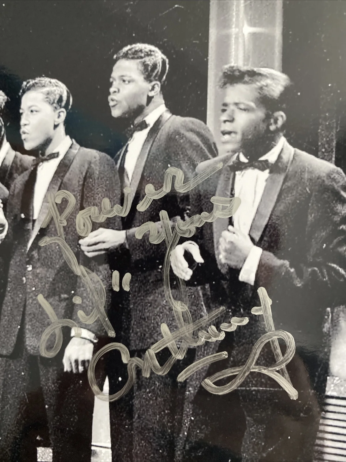 Little Anthony And Clarence Collins The Imperials Signed Autograph 8x10 Photo, изображение 4