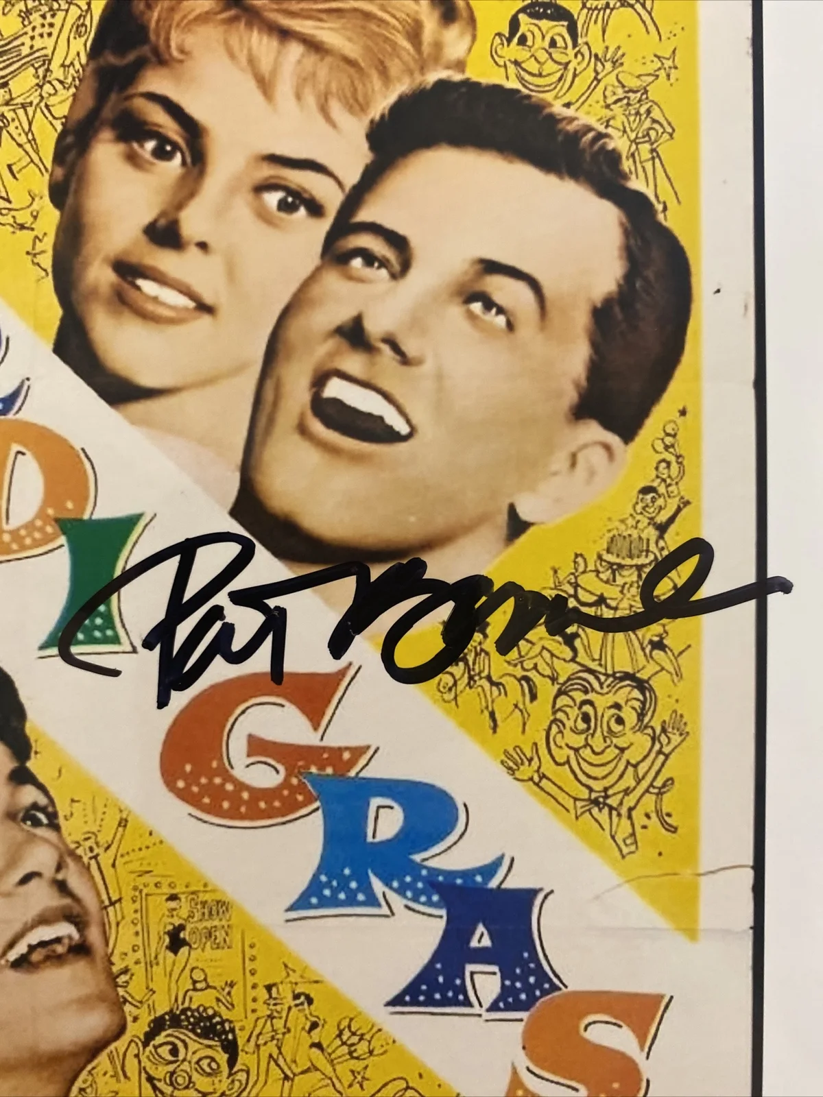 pat boone signed autograph 8x10 photo actor music singer rare, изображение 2