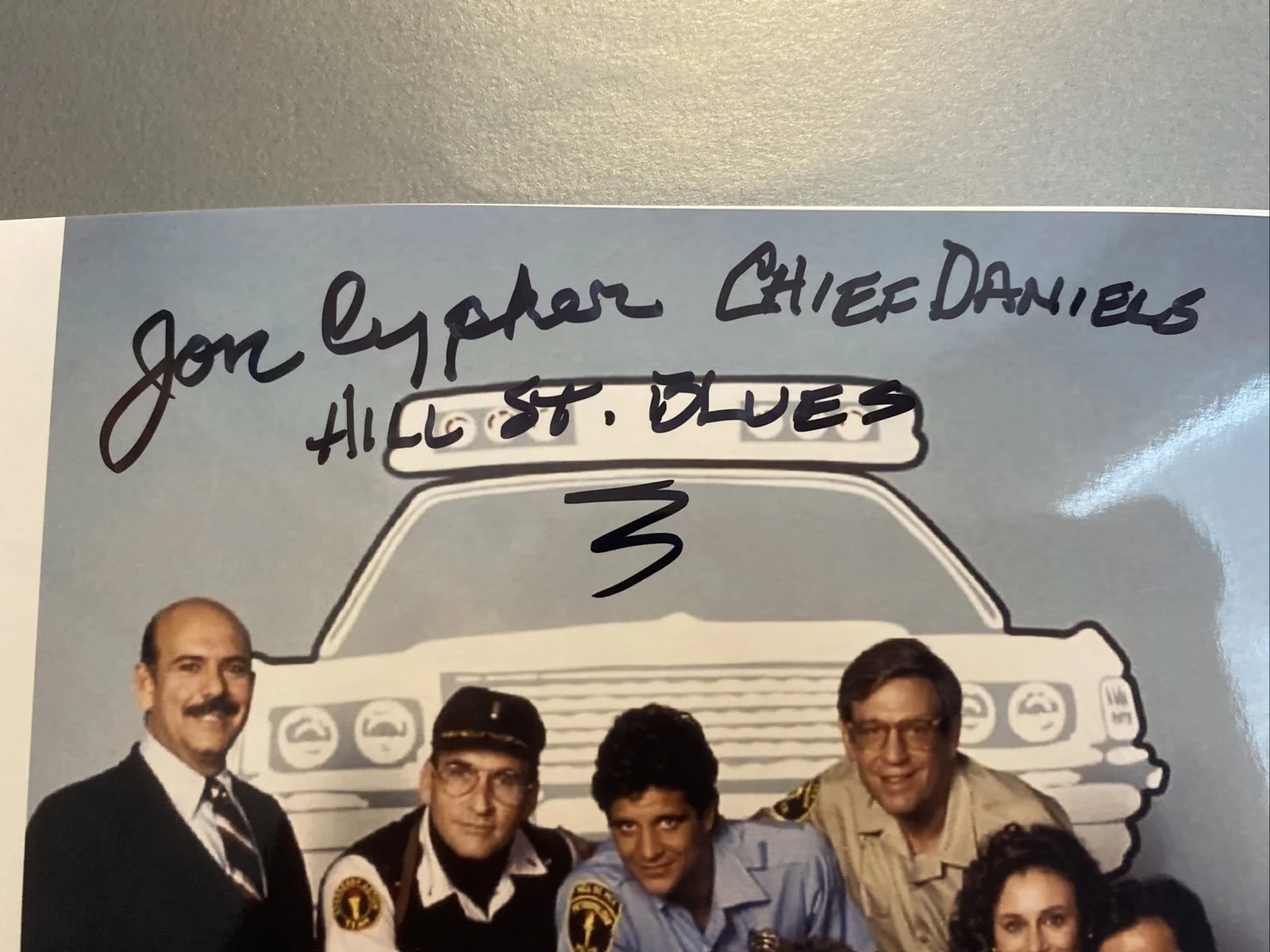 Jon Cypher Signed Autograph 8x10 Photo He-Man Masters Universe Hill Street Blues, image 2