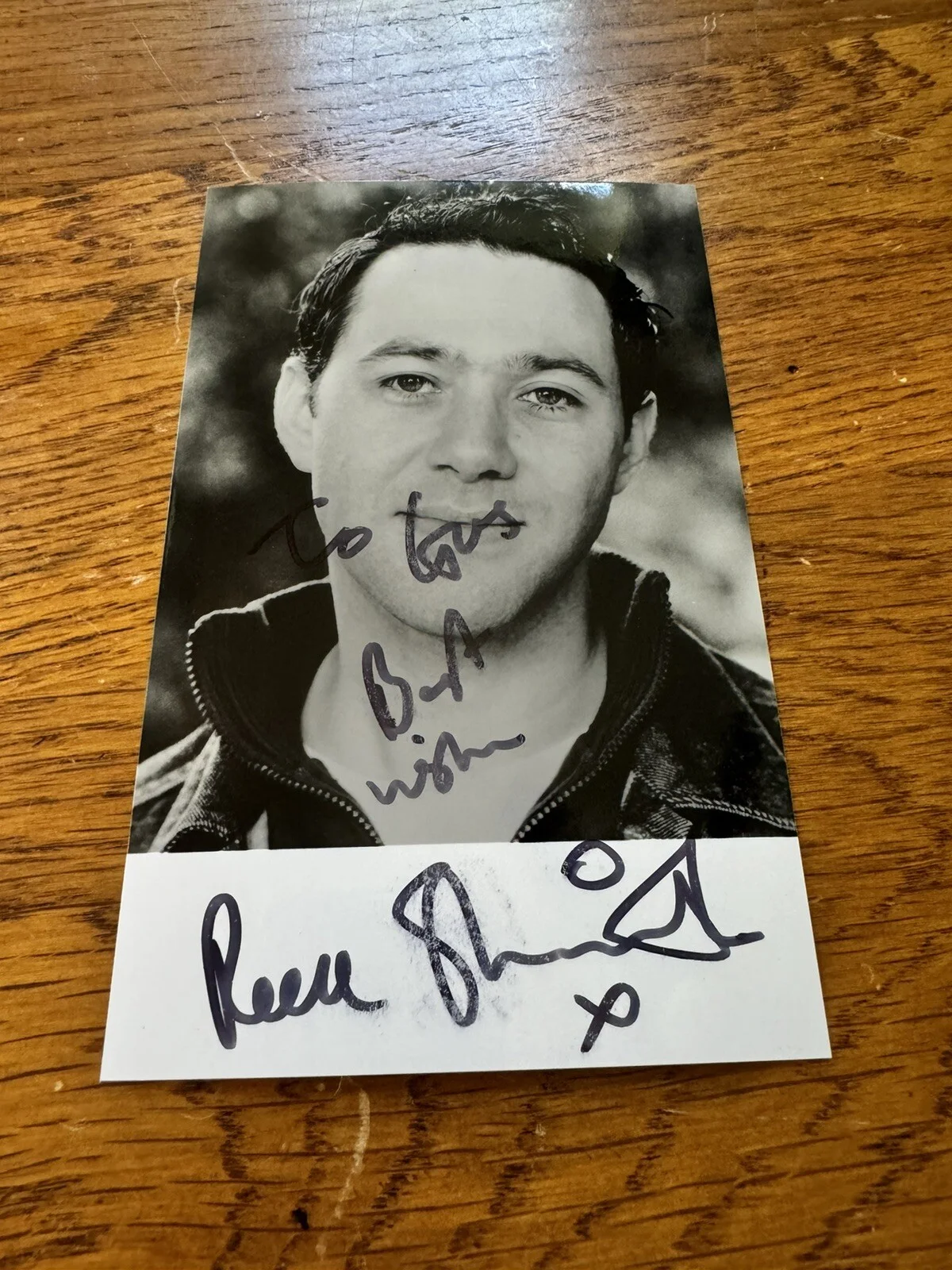 Reece Shearsmith Actor & Comedian Signed 3.5 X 5.5 Photograph, image 2