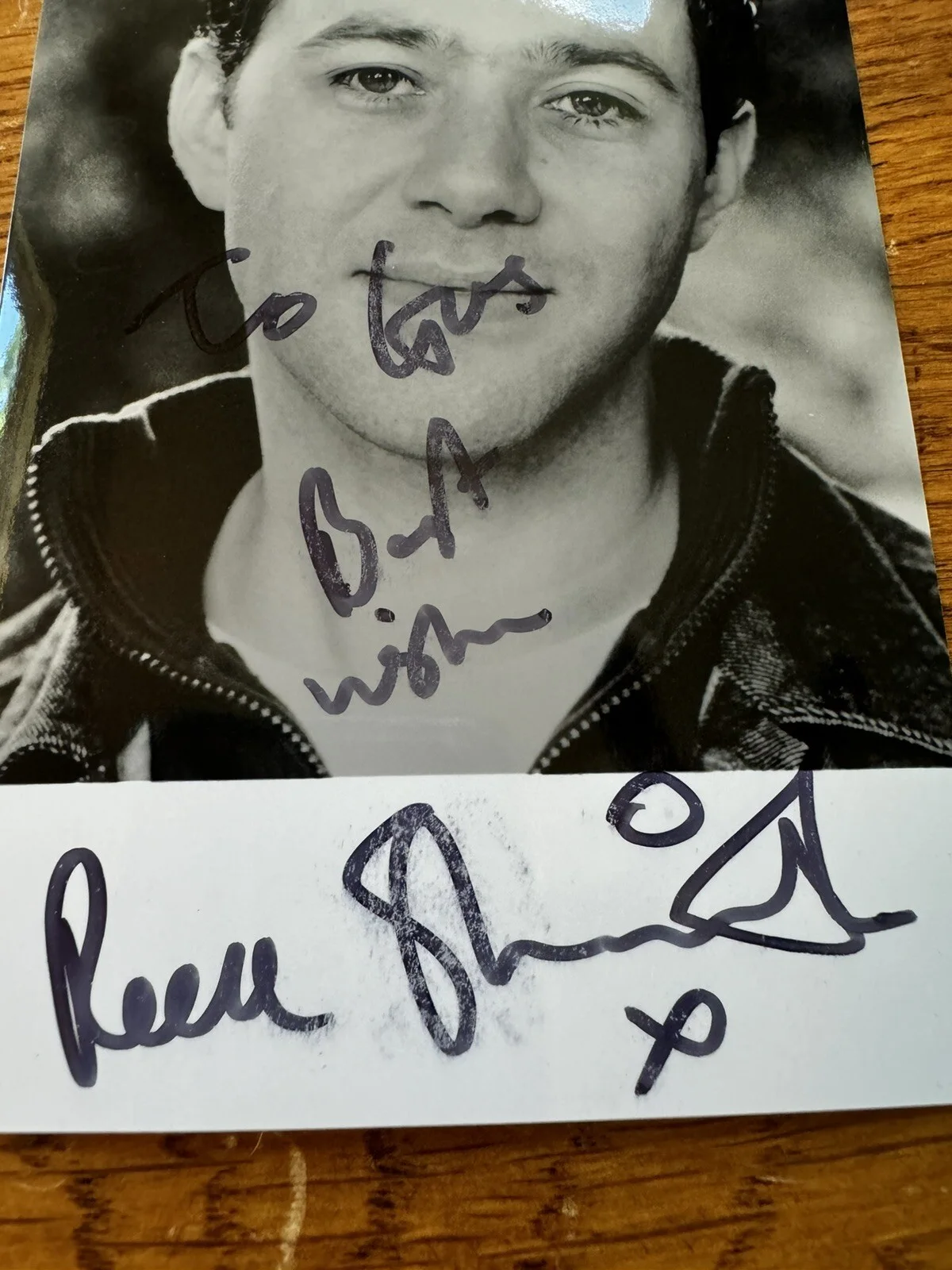 Reece Shearsmith Actor & Comedian Signed 3.5 X 5.5 Photograph, image 3