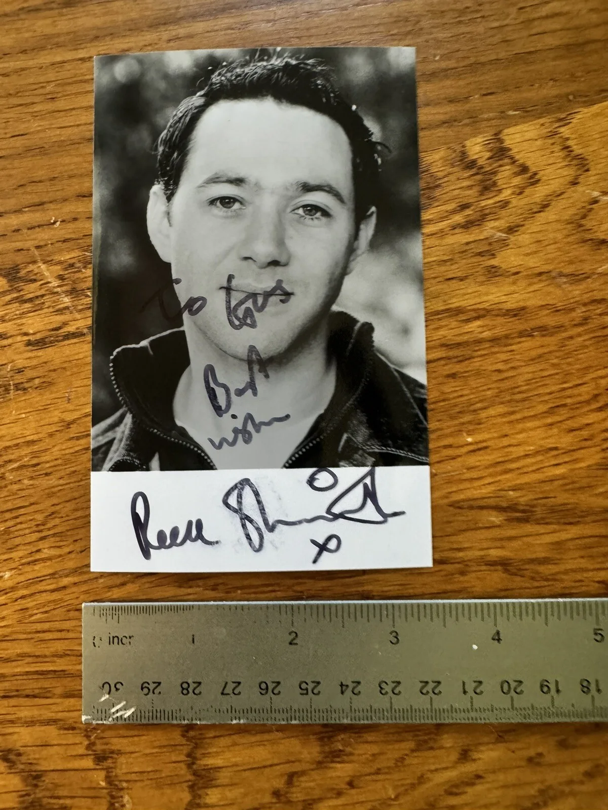 Reece Shearsmith Actor & Comedian Signed 3.5 X 5.5 Photograph, image 4
