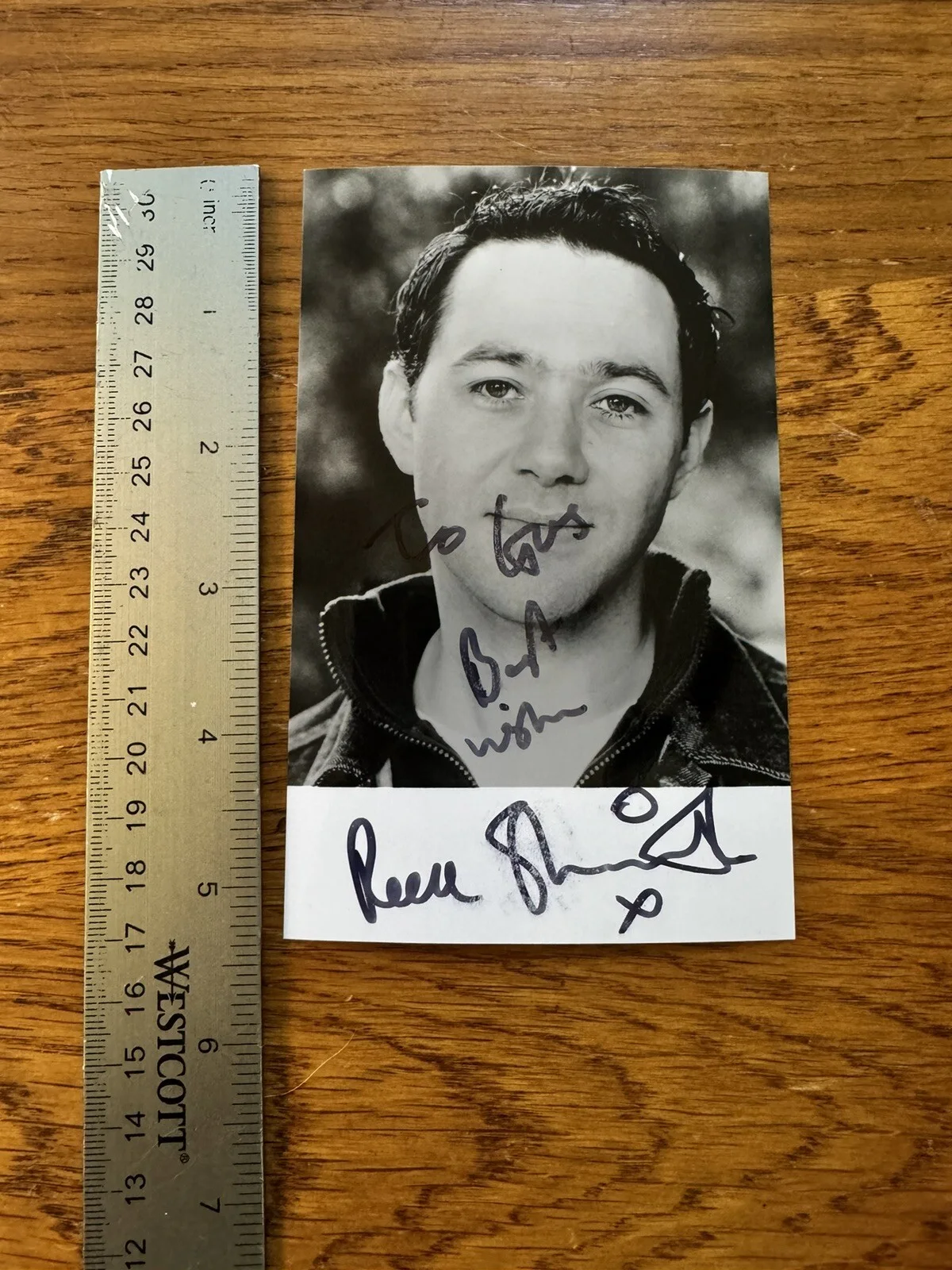 Reece Shearsmith Actor & Comedian Signed 3.5 X 5.5 Photograph, image 5