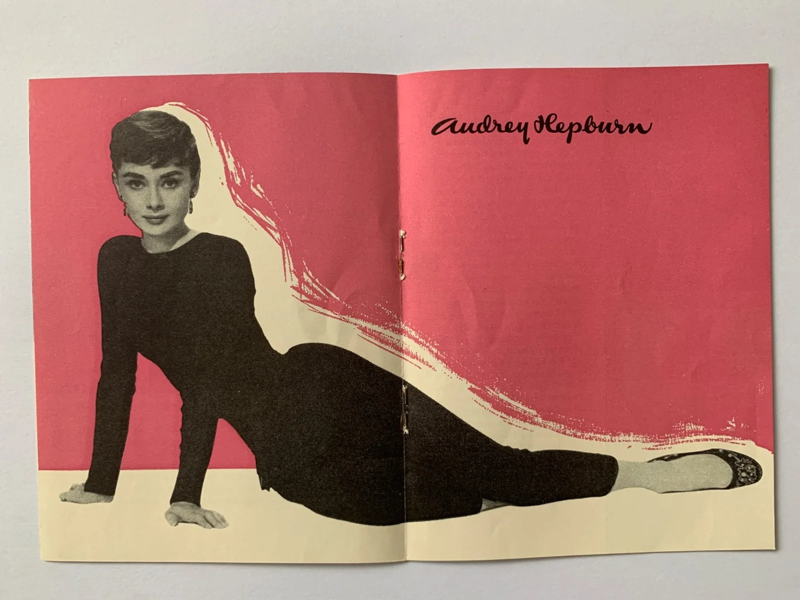 Sabrina 1954 Original Danish Cinema Programme Hepburn, Bogart, Holden. Paramount, image 5