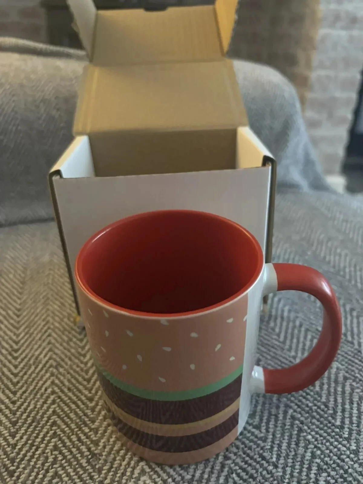 Official McDonald’s Big Mac Mug Brand New With Box + FREE Gift 🎁, изображение 3