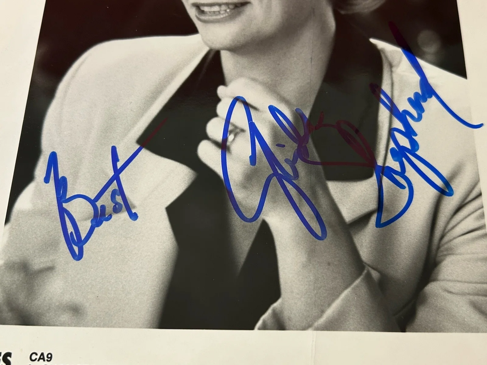 Cybill Shepherd — Cybill Shepherd signed 8x10 Chances ARe Promo Photo Picture autographed, image 2