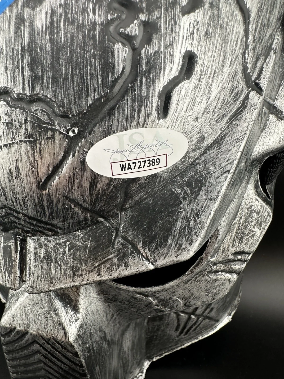 Brian A Prince — Brian A. Prince Signed & Sketched Predator Replica Mask with JSA Witnessed COA, изображение 3