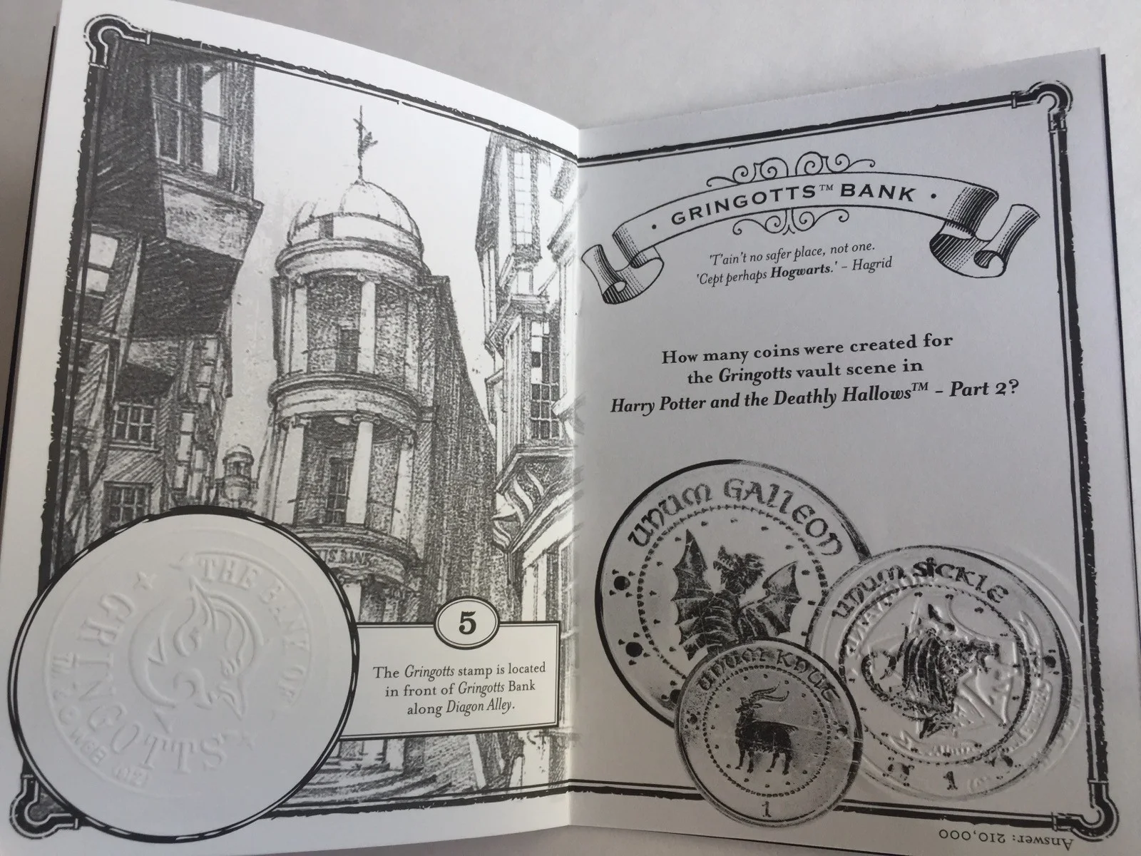 Making Of Harry Potter Passport ‘2012’ • Warner Bros Studio Tour • Fully Stamped, изображение 3
