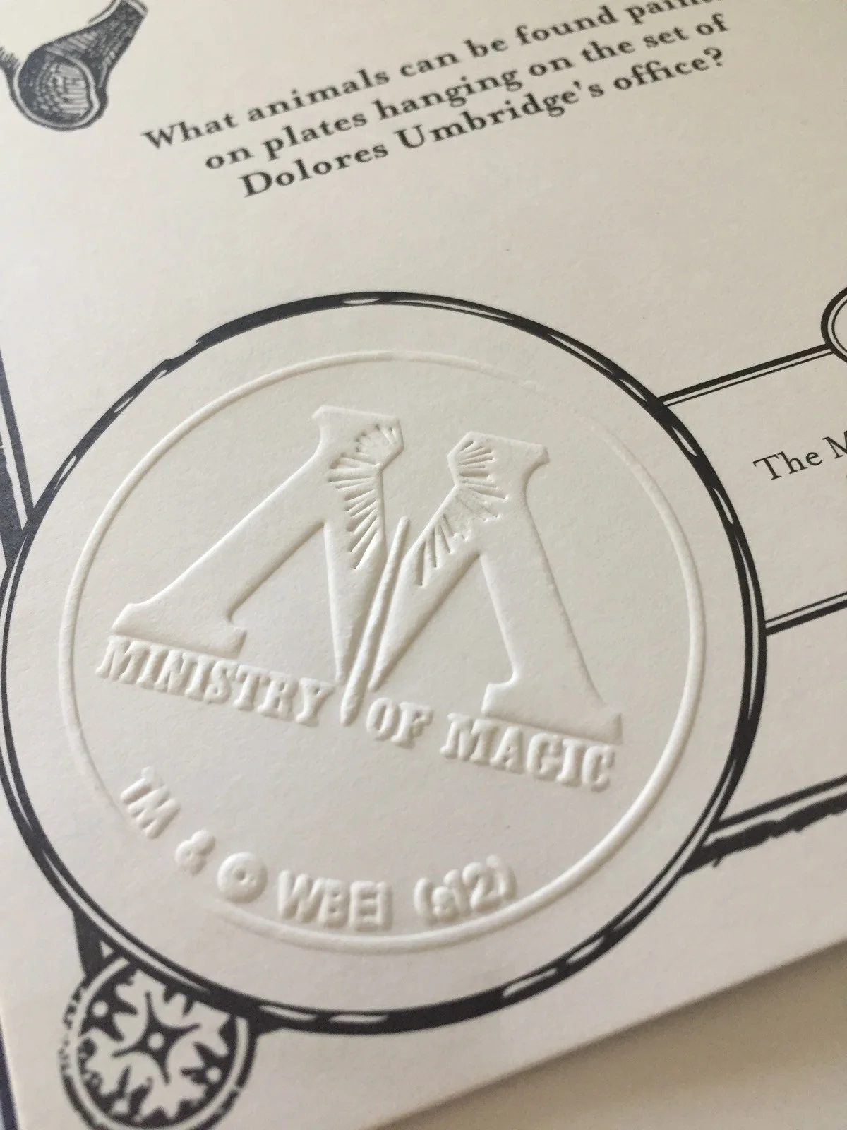 Making Of Harry Potter Passport ‘2012’ • Warner Bros Studio Tour • Fully Stamped, изображение 4