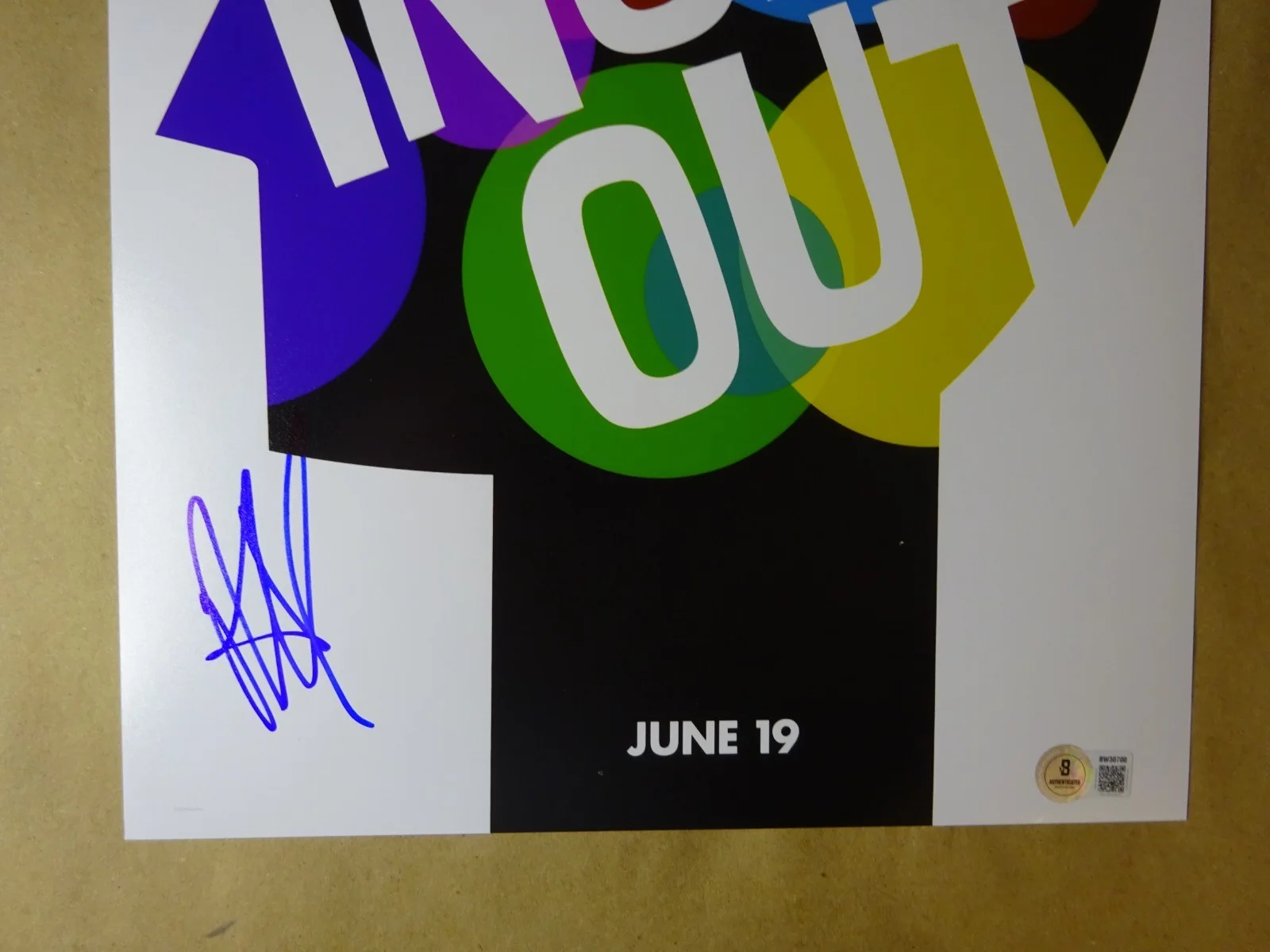 Richard Kind — Signed Richard Kind Autographed Inside Out 11"x17" Photo Beckett BAS COA, image 3